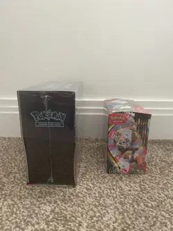 Pokemon TCG Phantasmal Flames Booster Box (36 Packs) + ETB NEW & SEALED IN HAND - Image 3
