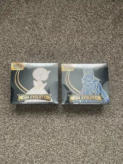 Pokemon TCG | Mega Evolution ETB x 2 | Gardevoir & Lucario | New & Sealed ✅ - Image 1