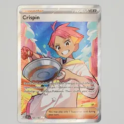 Crispin - 164/142 - Ultra Rare - Stellar Crown - Pokemon TCG NM - Image 1