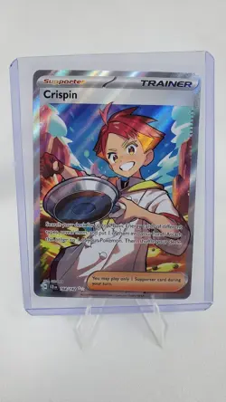 Crispin - 164/142 - Ultra Rare - Stellar Crown - Pokemon TCG NM - Image 3