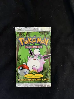 Pokemon Jungle First Edition Booster Pack Factory Sealed, Unweighed - Image 1