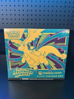 Pokemon TCG Ascended Heroes Pokemon Center Exclusive Elite Trainer Box *IN HAND* - Image 1