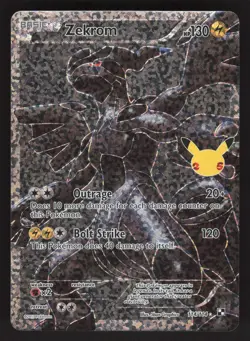 Zekrom 114/114 Pokemon TCG Celebrations: Classic Collection NM - Image 1