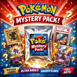 🍁Pokemon Mystery Pack - Ships From Canada - Vintage, Ultra Rare, Slab Chance🍁 - Image 1