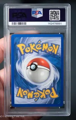 2004 POKEMON EX TEAM ROCKET RETURNS 35 DARK GOLDUCK-REVERSE FOIL STAMPED | PSA 8 - Image 2