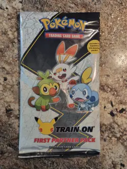 Pokemon Celebrations 25th Anniversary TCG: First Partner Pack (Galar), 2021 820650809613 - Image 1