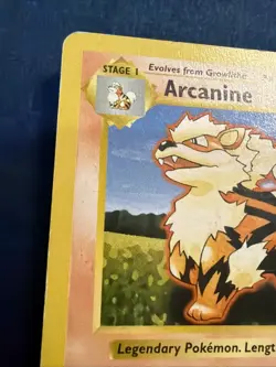 Arcanine 23/102 Shadowless - Vintage 1999 WoTC Pokemon Base Set MP - Image 2