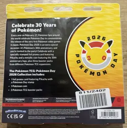 POKEMON DAY 2026 COLLECTION - 30TH ANNIVERSARY - BRAND NEW & SEALED - Image 2