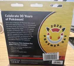 POKEMON DAY 2026 COLLECTION - 30TH ANNIVERSARY - BRAND NEW & SEALED - Image 3