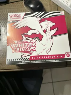 Pokemon TCG White Flare Elite Trainer Box ETB “Factory Sealed” IN HAND - Image 1