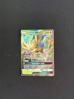 Leafeon GX - Ultra Rare Foil -Ultra Prism - Pokemon TCG - #13/156 Heavily Played - Image 1