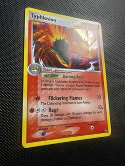 Pokemon TCG Typhlosion 34 Nintendo Black Star Promo Holo W SWIRL - Image 2