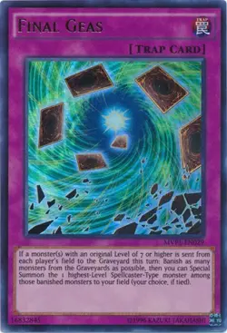 Final Geas - MVP1-EN029 - Ultra Rare - Unlimited Edition - Lightly Played - Image 1