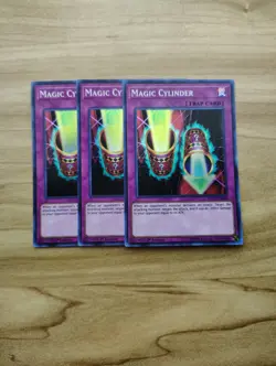 Yu-Gi-Oh! - Magic Cylinder 3X - Super Rare / Holo - Full Playset - Image 1