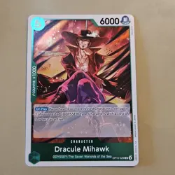 One Piece Dracule Mihawk (OP10-029/162) OP10 Royal Blood NM FOIL TCG CCG - Image 1