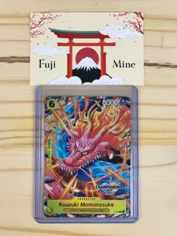 TEXTURED PROMO CS 2024 - P-064 Kouzuki Momonosuke - One Piece Card Game - OP TCG - Image 1