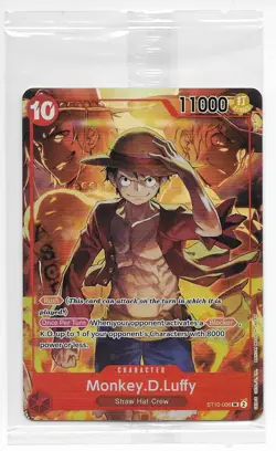 Monkey.D.Luffy (Treasure Booster Set) ST10-006 One Piece Foil (Sealed) 24 HOUR🔥 - Image 1