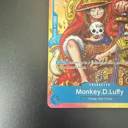 Monkey.D.Luffy (2nd Anniversary Stamped Promo) P-043 One Piece Promotion NM - Image 5