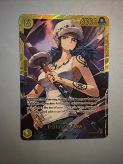 Trafalgar Law EB03-062 SEC Extra Booster One Piece Heroines Edition Foil English - Image 1