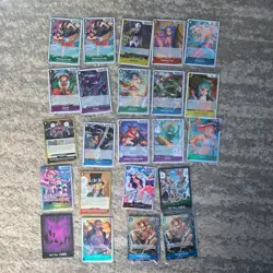 One Piece Cad Lot SR sealed promos rare lot all - Image 1