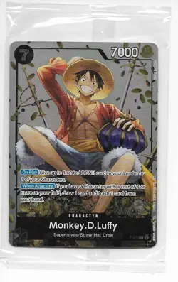 One Piece Monkey D. Luffy P-075 English Promo Tin Set SEALED 24 HOUR AUCTION 🔥 - Image 1