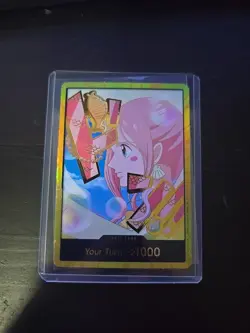 Shirahoshi DON!! (Gold) | One Piece TCG - PRB-02 | Fresh Pack/NM - Image 1