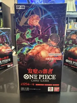 One Piece Card Game Japanese [OP-06] Wings Of The Captain Sealed Booster Box - Image 1