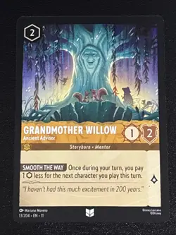 Disney Lorcana Winterspell Grandmother Willow - Ancient Advisor 13/204 NM - Image 1