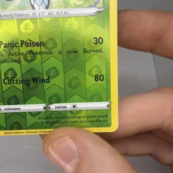 Pokemon Card Butterfree Rebel Clash Reverse Holo 003/192 Near Mint - Image 5