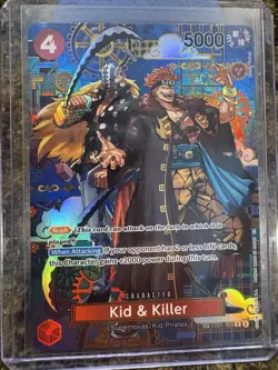 One Piece Card Game TCG Kid and Killer EB01-003 Alternate Art #EB01-003 - Image 1