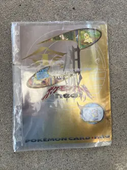 Neo Genesis Premium File Binder Series 1 Gold Silver LP Japanese Pokemon Card - Image 1