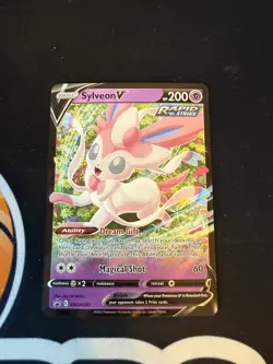 Sylveon V SWSH202 Holofoil Promo Rare Pokemon Card - Image 1