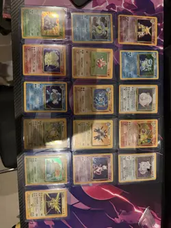 100% Complete Base Set 102/102 Vintage Master Pokemon Cards HOLO 1999 Charizard - Image 1