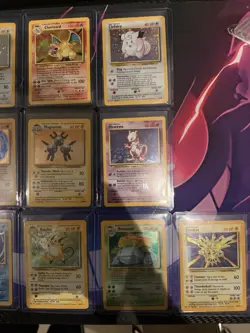 100% Complete Base Set 102/102 Vintage Master Pokemon Cards HOLO 1999 Charizard - Image 4