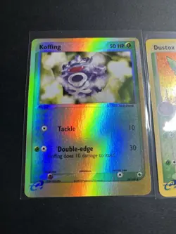 Pokemon TCG EX Ruby & Sapphire 2003 Holo Lot Koffing Dustox 2 Cards Vintage Rare - Image 5