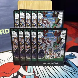 One Piece TCG OP14 The Azure Sea's Seven Egghead Crisis Don!! x10 English Card - Image 2