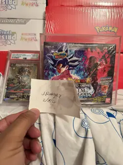 Dragon Ball Super Realm Of The Gods Cards Sealed - Image 1