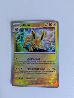 Pokemon Jolteon Prismatic TCG Evolutions Card 029/131 Pokeball Reverse Holo - Image 1