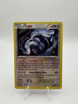 Pokemon Lugia 78/124 Fates Collide Reverse Holo Rare Basic English Card - Image 1