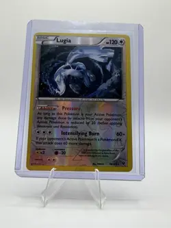 Pokemon Lugia 78/124 Fates Collide Reverse Holo Rare Basic English Card - Image 3