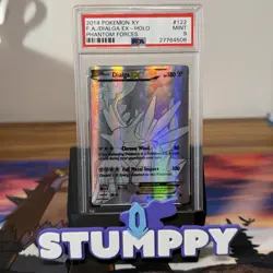 PSA 9 DIALGA EX 122/119 | XY Phantoms Forces Full Art Graded Pokemon Card - Image 1