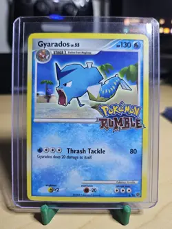 Rumbke Gyarados TCG Pokemon Rare Card 6/16 2009 - Image 1