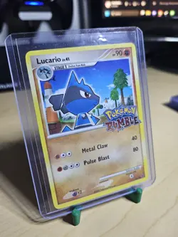Rumble Lucario 12/16 Pokemon Rare Card 12/16 - Image 3