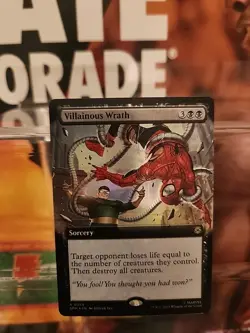 Villainous Wrath (Extended Art) Marvel's Spider-Man Foil - Image 1