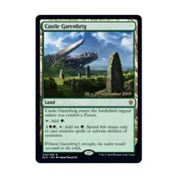 WOTC MtG Prerelease Promos Castle Garenbrig (R) (Foil) EX - Image 1