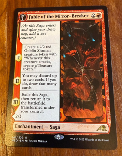 Fable of the Mirror-Breaker // Reflection of Kiki-Jiki - NEO - 141 - NM - MTG - Image 1