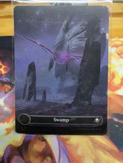 Swamp (0369) (Borderless) (Galaxy Foil) Edge of Eternities Foil - Image 1