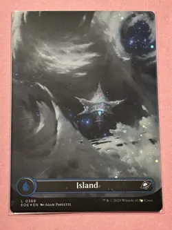 Island (0368) (Borderless) (Galaxy Foil) Edge of Eternities Foil - Image 1