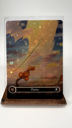 Plains (0367) (Borderless) (Galaxy Foil) Edge of Eternities Foil, Fast Shipping! - Image 1