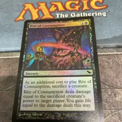 Rite of Consumption FOIL NM ESTATE COLLECTION shadowmoor TCG MTG - Image 2